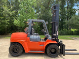 2007 TOYOTA 7FGU70 15500 LB LP GAS FORKLIFT PNEUMATIC 132/179" 2 STAGE MAST SIDE SHIFTER 7897 HOURS STOCK # BF9431129-TXB - United Lift Equipment LLC