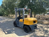 2014 TCM FD40-A1 8000 LB DIESEL FORKLIFT PNEUMATIC 110/157 2 STAGE MAST SIDE SHIFTER 7293 HOURS STOCK # BF9172329-TXB