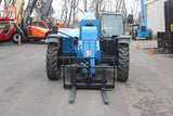 2017 GENIE GTH844 8000 LB DIESEL TELESCOPIC FORKLIFT TELEHANDLER PNEUMATIC 4WD CAB WITH HEAT AND AC 2401 HOURS STOCK # BF9598729-NLE