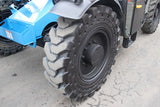 2017 GENIE GTH844 8000 LB DIESEL TELESCOPIC FORKLIFT TELEHANDLER PNEUMATIC 4WD CAB WITH HEAT AND AC 2401 HOURS STOCK # BF9598729-NLE