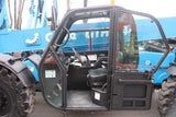 2017 GENIE GTH844 8000 LB DIESEL TELESCOPIC FORKLIFT TELEHANDLER PNEUMATIC 4WD CAB WITH HEAT AND AC 2401 HOURS STOCK # BF9598729-NLE