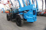2017 GENIE GTH844 8000 LB DIESEL TELESCOPIC FORKLIFT TELEHANDLER PNEUMATIC 4WD CAB WITH HEAT AND AC 2401 HOURS STOCK # BF9598729-NLE