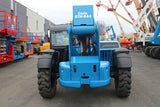 2017 GENIE GTH844 8000 LB DIESEL TELESCOPIC FORKLIFT TELEHANDLER PNEUMATIC 4WD CAB WITH HEAT AND AC 2401 HOURS STOCK # BF9598729-NLE