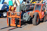 2017 SKYJACK SJ1056-THS 10000 LB DIESEL TELESCOPIC FORKLIFT TELEHANDLER PNEUMATIC 4WD OUTRIGGERS HEATED CAB 2465 HOURS STOCK # BF9969759-NLE - United Lift Equipment LLC