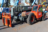 2017 SKYJACK SJ1056-THS 10000 LB DIESEL TELESCOPIC FORKLIFT TELEHANDLER PNEUMATIC 4WD OUTRIGGERS HEATED CAB 2465 HOURS STOCK # BF9969759-NLE - United Lift Equipment LLC