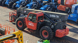 2017 SKYJACK SJ1056-THS 10000 LB DIESEL TELESCOPIC FORKLIFT TELEHANDLER PNEUMATIC 4WD OUTRIGGERS HEATED CAB 2465 HOURS STOCK # BF9969759-NLE - United Lift Equipment LLC