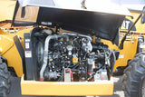2019 CATERPILLAR TL943D 9000 LB DIESEL TELESCOPIC FORKLIFT TELEHANDLER PNEUMATIC 4WD ENCLOSED CAB WITH HEAT AND AC OUTRIGGERS 1799 HOURS STOCK # BF9798579-NLE