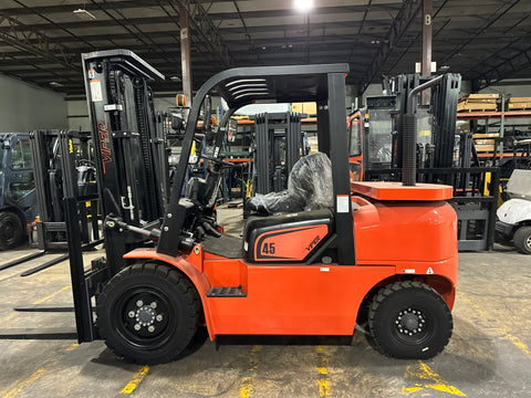 2025 VIPER FD45 10000 LB DIESEL FORKLIFT PNEUMATIC 90/189" 3 STAGE MAST SIDE SHIFTER STOCK # BF9395839-ILIL - United Lift LLC