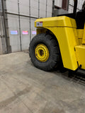 2010 HOIST P1050 105000 LB DIESEL FORKLIFT PNEUMATIC 180" 2 STAGE MAST SIDE SHIFTING FORK POSITIONER CAB WITH A/C 6626 HOURS STOCK # BF94591169-LJND - United Lift LLC