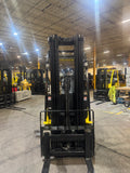 2021 YALE ERC050VGN 5000 LB 36 VOLT ELECTRIC FORKLIFT 94/219" THREE STAGE MAST SIDE SHIFTER 662 HOURS NON-MARKING TIRES STOCK # BF979149-BUF - United Lift LLC
