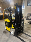 2021 YALE ERC050VGN 5000 LB 36 VOLT ELECTRIC FORKLIFT 94/219" THREE STAGE MAST SIDE SHIFTER 662 HOURS NON-MARKING TIRES STOCK # BF979149-BUF - United Lift LLC