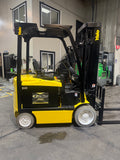 2021 YALE ERC050VGN 5000 LB 36 VOLT ELECTRIC FORKLIFT 94/219" THREE STAGE MAST SIDE SHIFTER 662 HOURS NON-MARKING TIRES STOCK # BF979149-BUF - United Lift LLC