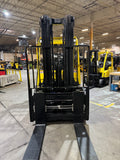 2023 HYSTER H120FT 12000 LB KUBOTA DIESEL FORKLIFT 102/209" 3 STAGE MAST SIDE SHIFTING FORK POSITIONER ONLY 986 HOURS STOCK # BF9455279-BUF - United Lift LLC