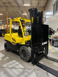 2023 HYSTER H120FT 12000 LB KUBOTA DIESEL FORKLIFT 102/209" 3 STAGE MAST SIDE SHIFTING FORK POSITIONER ONLY 986 HOURS STOCK # BF9455279-BUF - United Lift LLC
