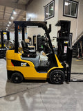 2023 CATERPILLAR 2C5000 5000 LB LP GAS FORKLIFT CUSHION 83/187" 3 STAGE MAST SIDE SHIFTER 887 HOURS STOCK # BF9114969-BUF - United Lift LLC