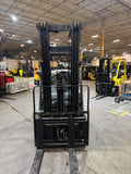 2022 TOYOTA 8FGCU30 LP GAS FORKLIFT 986 HOURS TREADED CUSHION TIRES 94/199 3 STAGE MAST SIDE SHIFTER STOCK # BF9125789-BUF - United Lift LLC