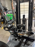 2022 TOYOTA 8FGCU30 LP GAS FORKLIFT 986 HOURS TREADED CUSHION TIRES 94/199 3 STAGE MAST SIDE SHIFTER STOCK # BF9125789-BUF - United Lift LLC