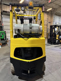 2017 HYSTER S50FT 5000 LB LP GAS FORKLIFT CUSHION 84/194" 3 STAGE MAST SIDE SHIFTER 1462 HOURS STOCK # BF9126829-BUF