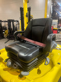 2018 HYSTER E60XN-33 6000 LB ELECTRIC FORKLIFT CUSHION 89/188" 3 STAGE MAST SIDE SHIFTING FORK POSITIONER ONLY 1168 HOURS STOCK # BF991449-BUF - United Lift LLC