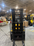 2012 CATERPILLAR/MITSUBISHI FGC25N 5000 LB LP GAS FORKLIFT CUSHION 83/187" 3 STAGE MAST SIDE SHIFTER 1553 HOURS STOCK # BF993549-BUF - United Lift LLC