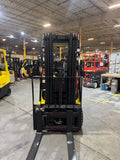 2020 YALE ERC050VGN 5000 LB 48 VOLT ELECTRIC FORKLIFT 89/195" THREE STAGE MAST SIDE SHIFTER 779 HOURS STOCK # BF987499-BUF - United Lift LLC