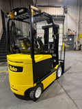 2020 YALE ERC050VGN 5000 LB 48 VOLT ELECTRIC FORKLIFT 89/195" THREE STAGE MAST SIDE SHIFTER 779 HOURS STOCK # BF987499-BUF - United Lift LLC