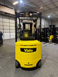 2020 YALE ERC050VGN 5000 LB 48 VOLT ELECTRIC FORKLIFT 89/195" THREE STAGE MAST SIDE SHIFTER 779 HOURS STOCK # BF987499-BUF - United Lift LLC