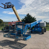 2012 GENIE S65 TELESCOPIC STRAIGHT BOOM LIFT AERIAL LIFT WITH JIB ARM 65' REACH DIESEL 4WD 3617 HOURS STOCK # BF9359579-WIB - United Lift Equipment LLC
