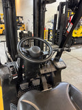 2022 CATERPILLAR 2C8000 8000 LB LP GAS FORKLIFT 93/205" 3 STAGE MAST SIDE SHIFTER ATTACHEMENT 948 HOURS TREADED TIRES STOCK # BF9147249-BUF - United Lift LLC