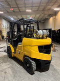 2021 CATERPILLAR/MITSUBISHI FG50CN1 11000 LB CAPACITY LP GAS FORKLIFT PNEUMATIC 94/189" 3 STAGE MAST SIDE SHIFTER 1134 HOURS STOCK # BF9296319-BUF - United Lift LLC
