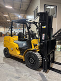 2021 CATERPILLAR/MITSUBISHI FG50CN1 11000 LB CAPACITY LP GAS FORKLIFT PNEUMATIC 94/189" 3 STAGE MAST SIDE SHIFTER 1134 HOURS STOCK # BF9296319-BUF - United Lift LLC