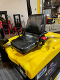 2020 YALE ERC055VGN 5500 LB 36 VOLT ELECTRIC FORKLIFT 88/201" THREE STAGE MAST NON-MARKING TIRES SIDE SHIFTING FORK POSITIONER plumbed 4 ways to carriage 817 HOURS STOCK # BF994229-BUF
