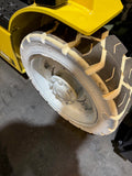2020 YALE ERC055VGN 5500 LB 36 VOLT ELECTRIC FORKLIFT 88/201" THREE STAGE MAST NON-MARKING TIRES SIDE SHIFTING FORK POSITIONER plumbed 4 ways to carriage 817 HOURS STOCK # BF994229-BUF