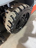 2019 TOYOTA 8FGCU32 6500 LB LP GAS FORKLIFT CUSHION 86/187" 3 STAGE MAST 952 HOURS SIDE SHIFTING FORK POSITIONER PLUMBED 4 WAYS TO CARRIAGE STOCK # BF9135829-BUF