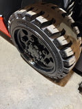 2019 TOYOTA 8FGCU32 6500 LB LP GAS FORKLIFT CUSHION 86/187" 3 STAGE MAST 952 HOURS SIDE SHIFTING FORK POSITIONER PLUMBED 4 WAYS TO CARRIAGE STOCK # BF9135829-BUF