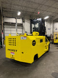 2005 HOIST FKS80 80000 LB CAPACITY DIESEL FORKLIFT CUSHION 147/55" MAST 887 HOURS STOCK # BF9498129-BUF - United Lift LLC