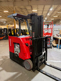 2015 RAYMOND 415-C30TT 3000 LB ELECTRIC DOCK STOCKER FORKLIFT 83/189" 3 STAGE MAST SIDE SHIFTER 1232 HOURS STOCK # BF952879-BUF - United Lift LLC
