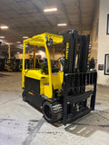 2020 HYSTER E100XN 10000 LBS ELECTRIC 94/185" 3 STAGE MAST SIDE SHIFTER ONLY 812 HOURS STK# BF9317139-BUF - United Lift LLC
