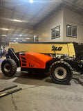 2016 JLG 1255 12000 LB DIESEL TELESCOPIC FORKLIFT TELEHANDLER SOLID AIR BOSS TIRES 4WD OUTRIGGERS CAB WITH HEAT & AC 1765 HOURS STOCK # BF9615139-BUF - United Lift LLC