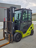 2022 CLARK C25D 5000 LB DIESEL FORKLIFT PNEUMATIC 83/188 3 STAGE MAST HEATED CAB SIDE SHIFTER 2 AVAILABLE STOCK # BF9137149-RIL