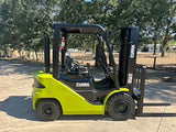 2021 CLARK S25D 5000 LB DIESEL FORKLIFT PNEUMATIC 85/189 3 STAGE MAST SIDE SHIFTER 4530 HOURS STOCK # BF9185129-TXB