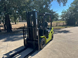 2021 CLARK S25D 5000 LB DIESEL FORKLIFT PNEUMATIC 85/189 3 STAGE MAST SIDE SHIFTER 4530 HOURS STOCK # BF9185129-TXB