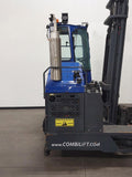 2017 COMBILIFT C8000 8000 LB DIESEL 4-DIRECTIONAL FORKLIFT PNEUMATIC 110/164" 2 STAGE MAST SIDE SHIFTING FORK POSITIONER 3748 HOURS STOCK # BF9481249-WIIN