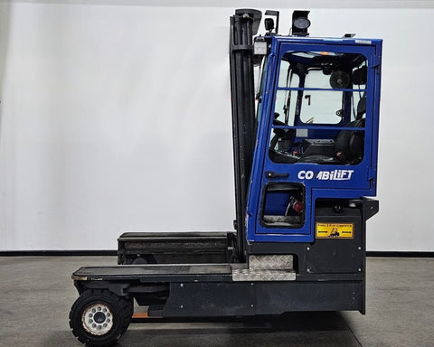 2019 COMBILIFT C8000 8000 LB DIESEL 4-DIRECTIONAL FORKLIFT PNEUMATIC 110/164" 2 STAGE MAST SIDE SHIFTING FORK POSITIONER 583 HOURS STOCK # BF9481159-WIIN