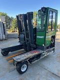 2019 COMBILIFT C8000 8000 LB LP GAS 4-DIRECTIONAL FORKLIFT PNEUMATIC 93/198" 3 STAGE MAST FORK POSITIONER 2744 HOURS STOCK # BF9449529-NCB