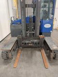 2017 COMBILIFT C8000 8000 LB DIESEL 4-DIRECTIONAL FORKLIFT PNEUMATIC 110/164" 2 STAGE MAST SIDE SHIFTING FORK POSITIONER 3748 HOURS STOCK # BF9481249-WIIN