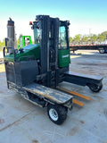 2019 COMBILIFT C8000 8000 LB LP GAS 4-DIRECTIONAL FORKLIFT PNEUMATIC 93/198" 3 STAGE MAST FORK POSITIONER 2744 HOURS STOCK # BF9449529-NCB