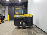 2017 COMBI C8000LR 8000 LB DIESEL FORKLIFT PNEUMATIC 102/124" 2 STAGE MAST FORK POSITIONER ENCLOSED CAB 1174 HOURS STOCK # BF9171179-ILE