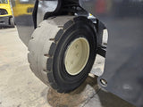 2017 COMBI C8000LR 8000 LB DIESEL FORKLIFT PNEUMATIC 102/124" 2 STAGE MAST FORK POSITIONER ENCLOSED CAB 1174 HOURS STOCK # BF9171179-ILE