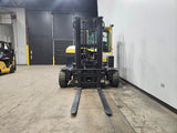 2017 COMBI C8000LR 8000 LB DIESEL FORKLIFT PNEUMATIC 102/124" 2 STAGE MAST FORK POSITIONER ENCLOSED CAB 1174 HOURS STOCK # BF9171179-ILE